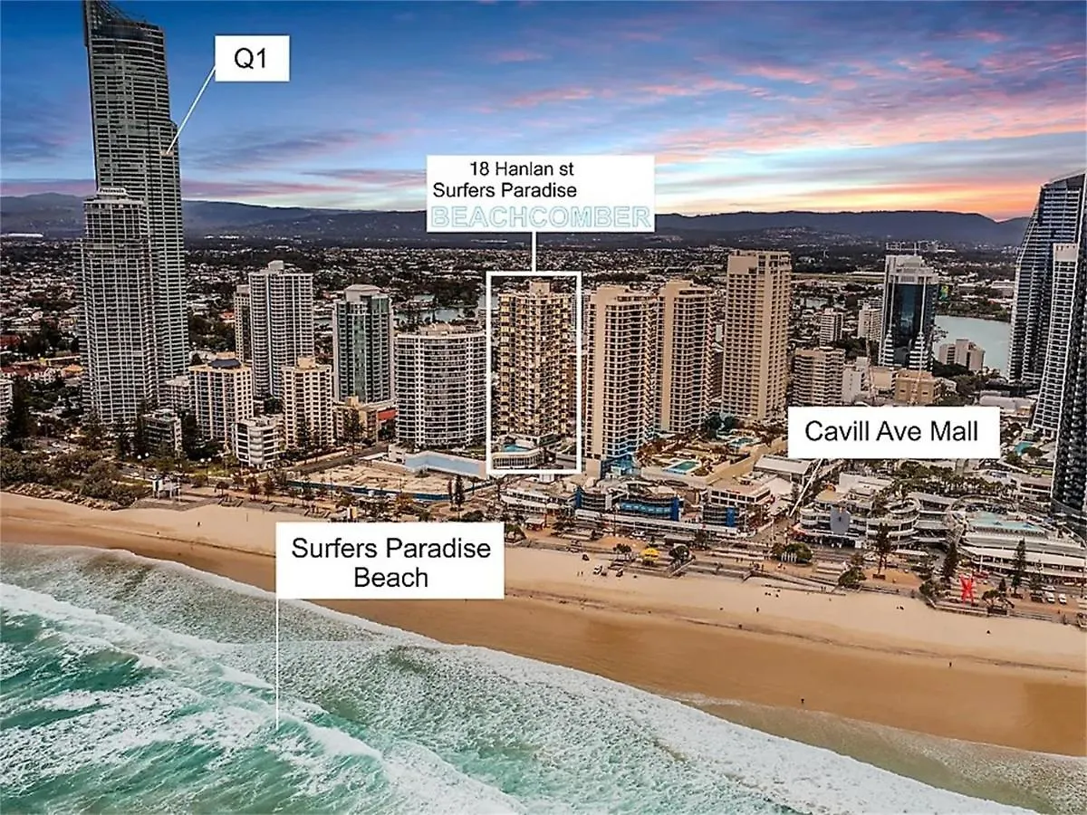 Beachside Modern Apartment In The Heart Of Surfers Paradise -Free Parking Gold Coast
